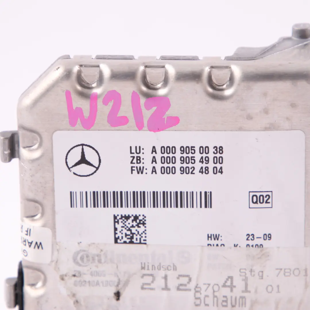 Mercedes W212 Moduł Sensor Kamera - SKU A0009050038 - Numer Części A0009050038