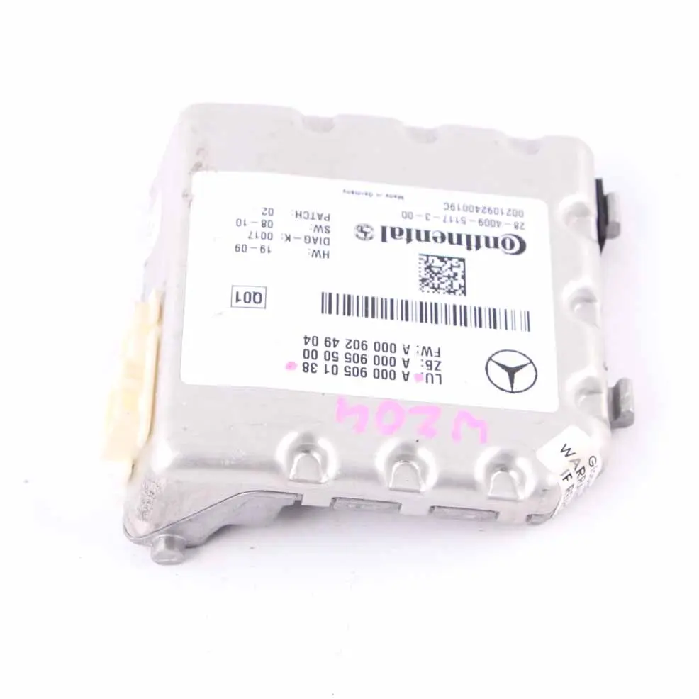 Modulo Unità Controllo Telecamera Parabrezza Multiuso A0009050338 per Mercedes W212 con numero di parte A0009050138 Mercedes W212 Modulo Unità Controllo Telecamera Parabrezza Multiuso A0009050338 - SKU A0009050138 - Numero di parte A0009050138