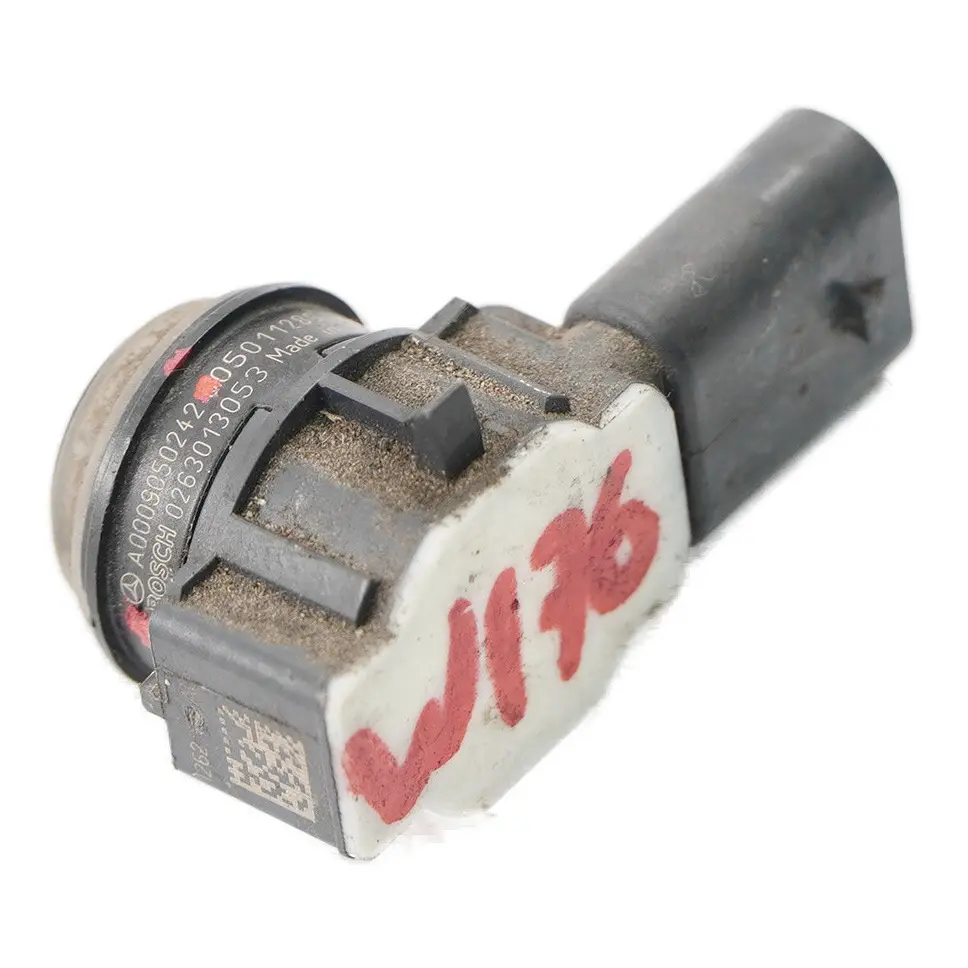 Parachoques delantero trasero Sensor de aparcamiento PDC Negro para Mercedes W176 con número de pieza A0009050242 Mercedes W176 Parachoques delantero trasero Sensor de aparcamiento PDC Negro - SKU A0009050242-BLK - Número de pieza A0009050242
