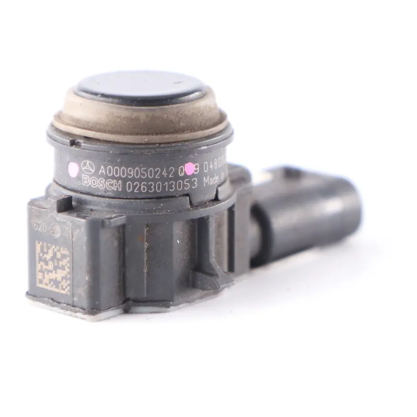 Mercedes W176 Parachoques delantero trasero Sensor de aparcamiento PDC Negro 191 - SKU A0009050242-KB - Número de pieza A0009050242