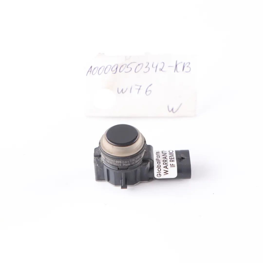 Mercedes W176 Front Bumper Parking Sensor PDC Kosmos Black Metallic-191 - SKU A0009050342-KB - Part number A0009050342