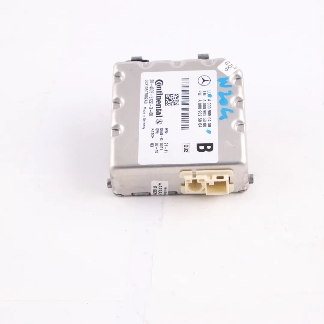 Mercedes W204 Kamera Szyby Czołowej Przedniej Przód - SKU A0009050438 - Numer Części A0009050438