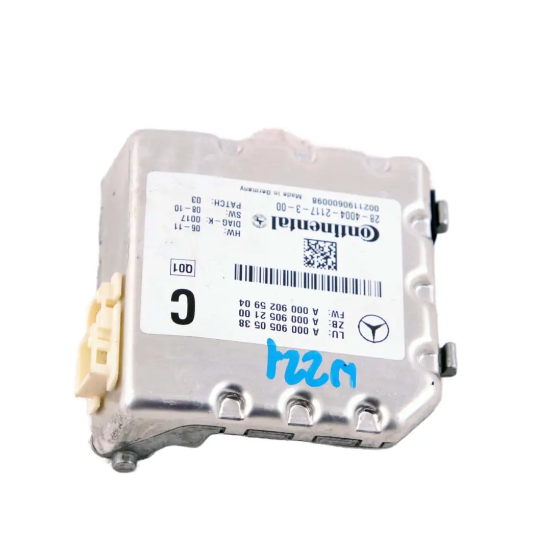 Module de contrôle de la caméra multifonctionnelle pour Mercedes S W221 à propos du numéro de pièce A0009050538 Mercedes S W221 Module de contrôle de la caméra multifonctionnelle - SKU A0009050538 - Numéro de pièce A0009050538