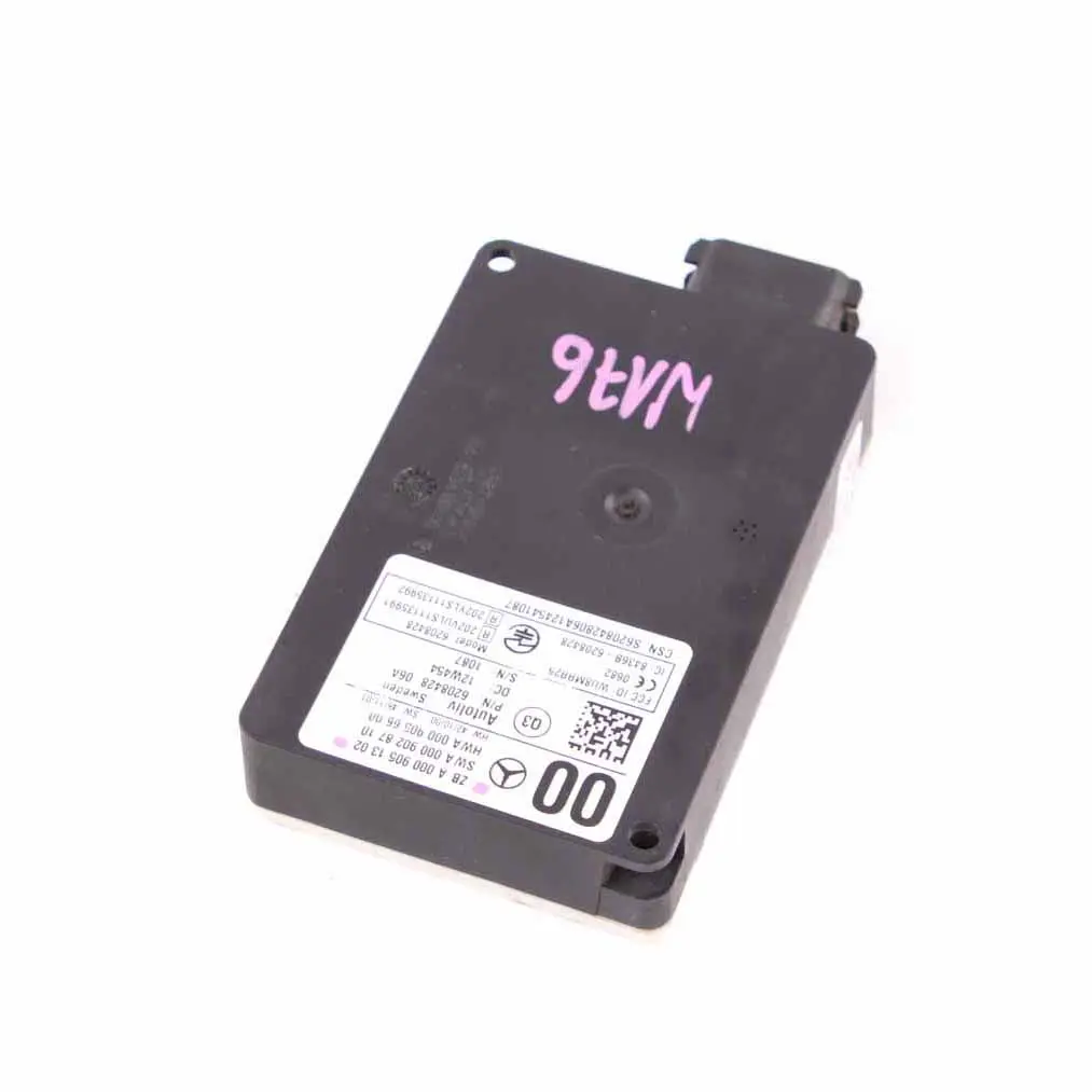 Module contrôle avant du capteur radar pour Mercedes W166 W176 W246 à propos du numéro de pièce A0009051302 Mercedes W166 W176 W246 Module contrôle avant du capteur radar - SKU A0009051302 - Numéro de pièce A0009051302