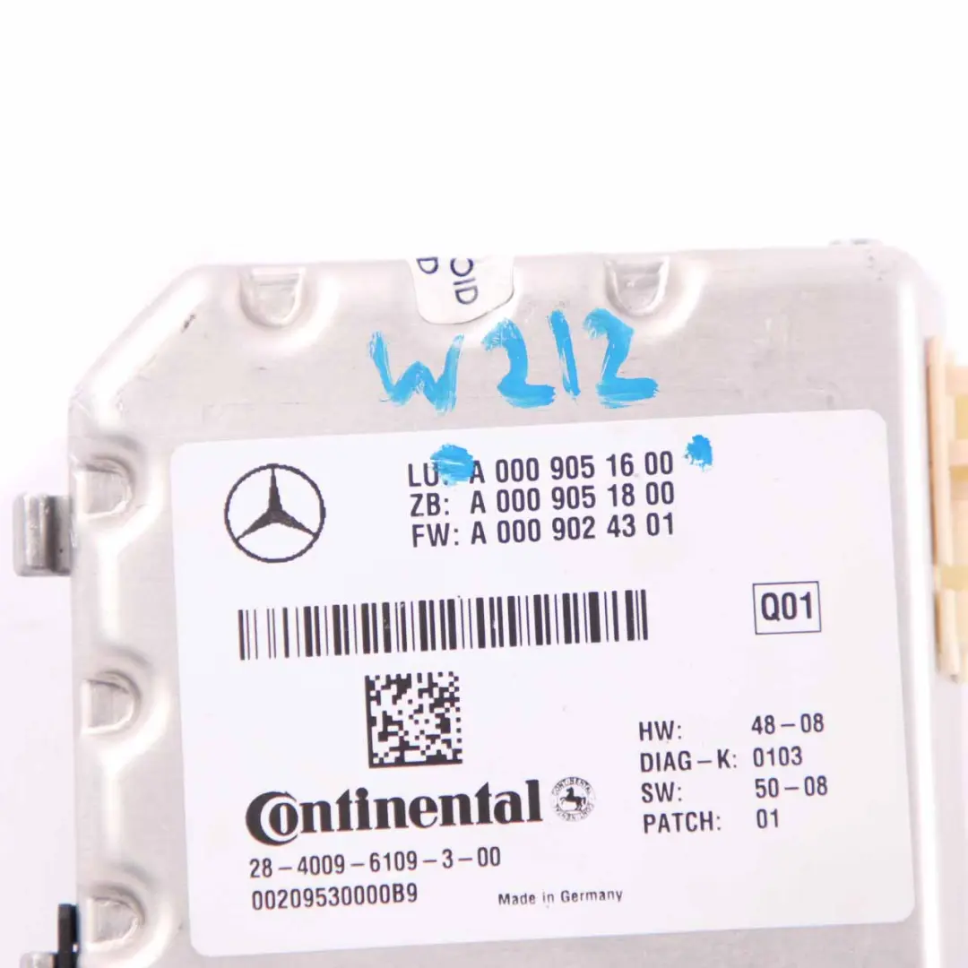 Mercedes W207 W212 W221 Moduł Kamery Przedniej Szyby - SKU A0009051600 - Numer Części A0009051600