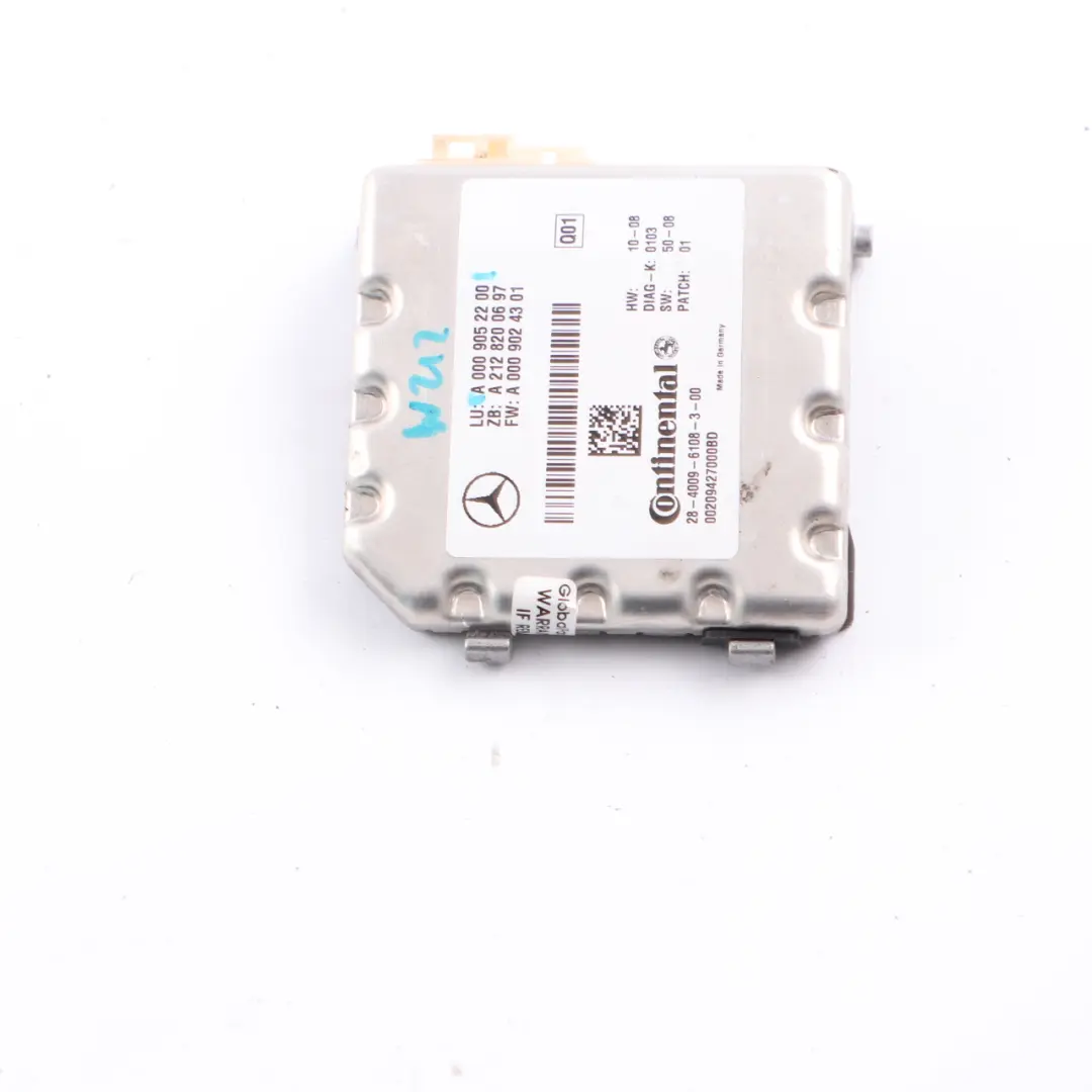 Telecamera Parabrezza Modulo Unità Controllo Anteriore per Mercedes W209 W212 W221 con numero di parte A0009052200 Mercedes W209 W212 W221 Telecamera Parabrezza Modulo Unità Controllo Anteriore - SKU A0009052200 - Numero di parte A0009052200