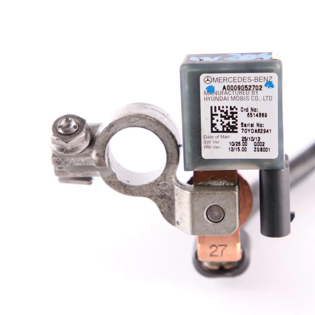 Mercedes W169 W204 W212 Klema Minusowa - SKU A0009052702 - Numer Części A0009052702