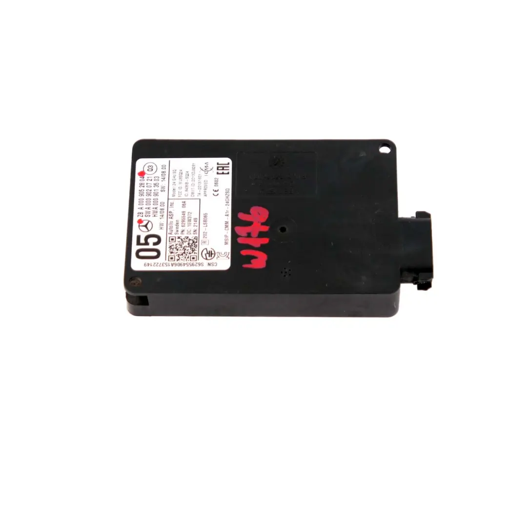  Radar Sensor Mercedes W176 W207 W246 Front Control Unit Module - SKU A0009052804 - Part number A0009052804