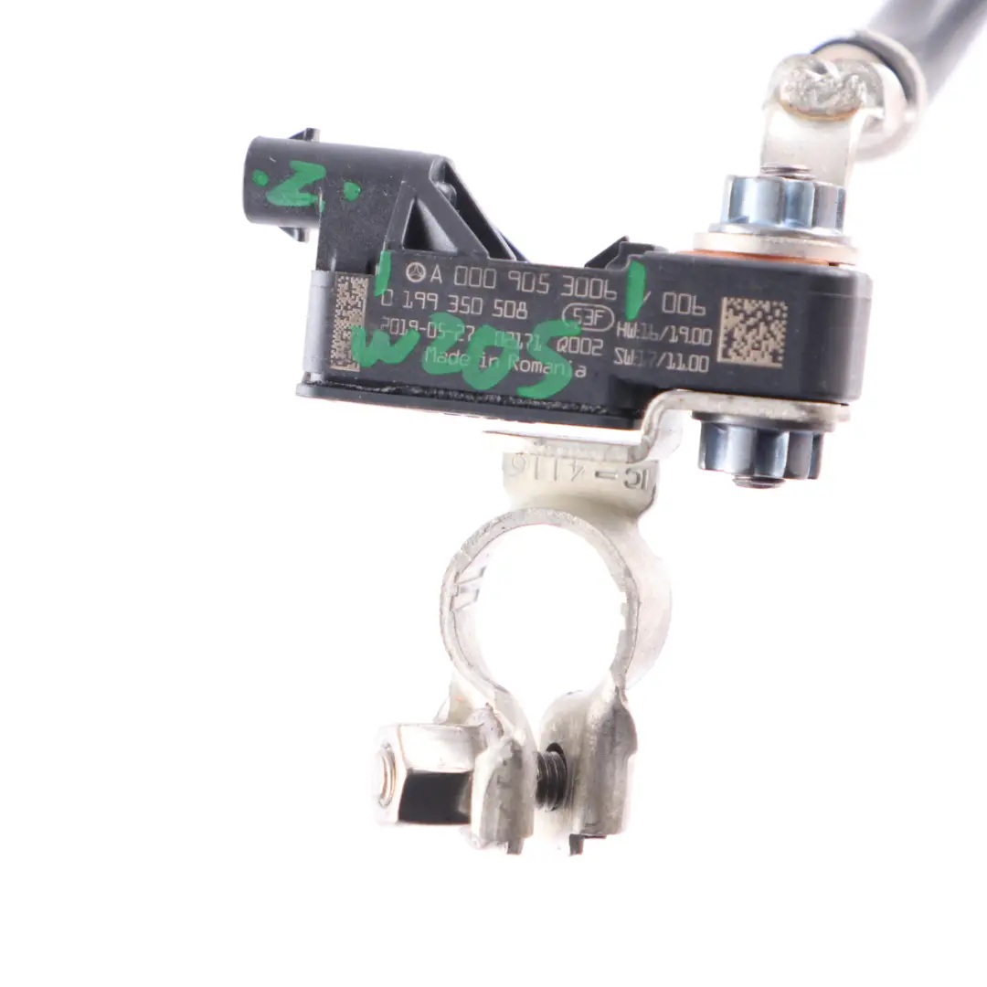  Battery Wire Mercedes W205 Negative Cable With Battery Sensor 48V - SKU A0009053006 - Part number A0009053006