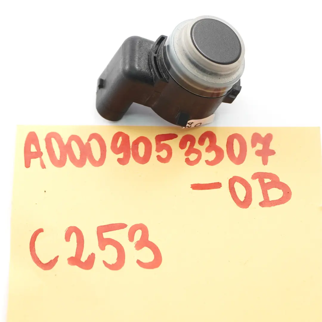  Capteur stationnement Mercedes C253 PDC pour parechocs arrière Noir Obsidien 197 - SKU A0009053307-OB - Numéro de pièce A0009053307