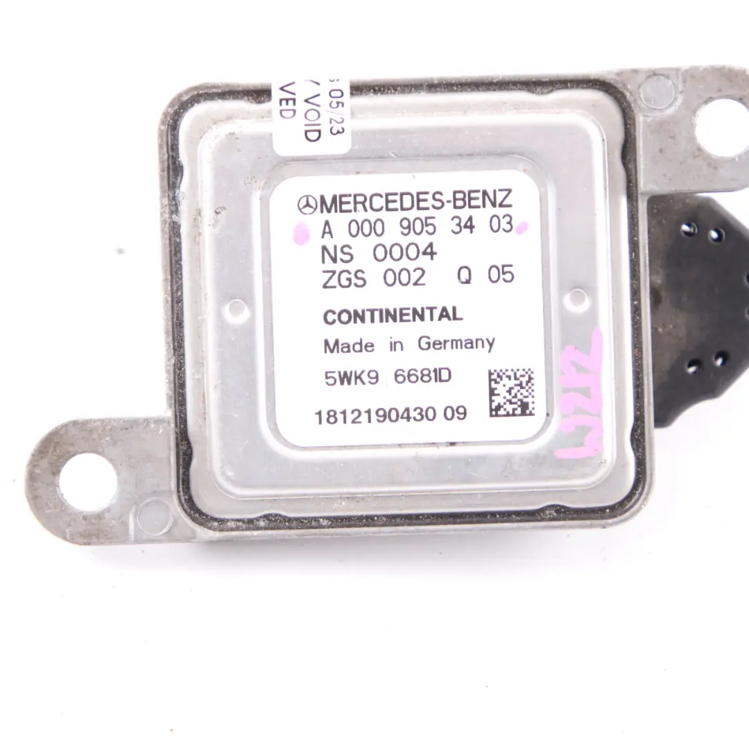  Sonde NOX Mercedes W207 W212 W906 Sonde Lambda Oxygène - SKU A0009053403 - Numéro de pièce A0009053403
