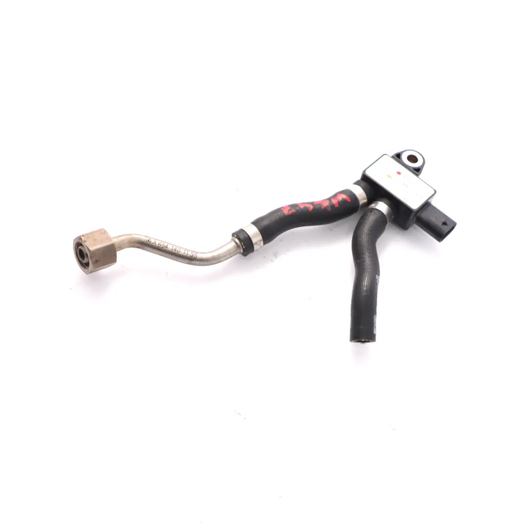 Mercedes W447 OM654 Exhaust Gas Pressure Sensor Pipe Hose - SKU A0009053913 - Part number A6541401155