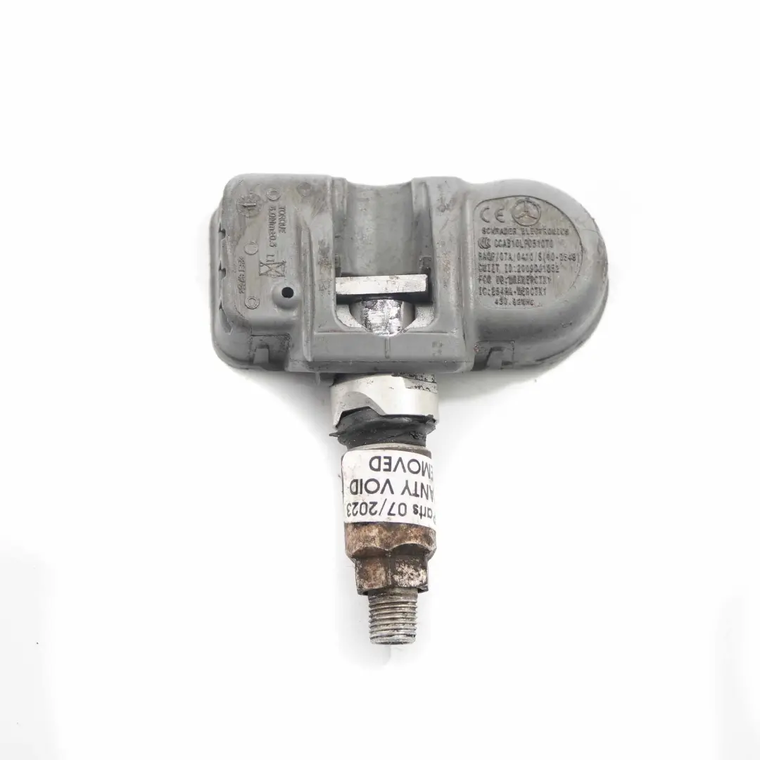 Original Mercedes Reifendruck Rad elektronische Sensor TPM 433,92MHZ für mit Teilenummer A0009054100 Original Mercedes Reifendruck Rad elektronische Sensor TPM 433,92MHZ - SKU A0009054100 - Teilenummer A0009054100
