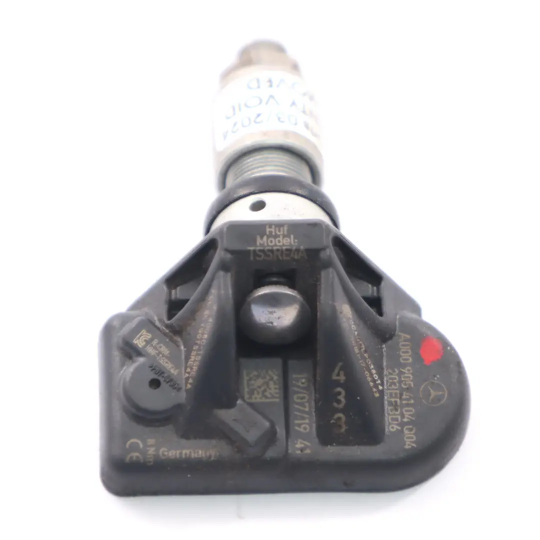 W167 C118 Sensor de neumáticos delantero trasero izquierdo derecho para Mercedes con número de pieza A0009054104 Mercedes W167 C118 Sensor de neumáticos delantero trasero izquierdo derecho - SKU A0009054104-1 - Número de pieza A0009054104