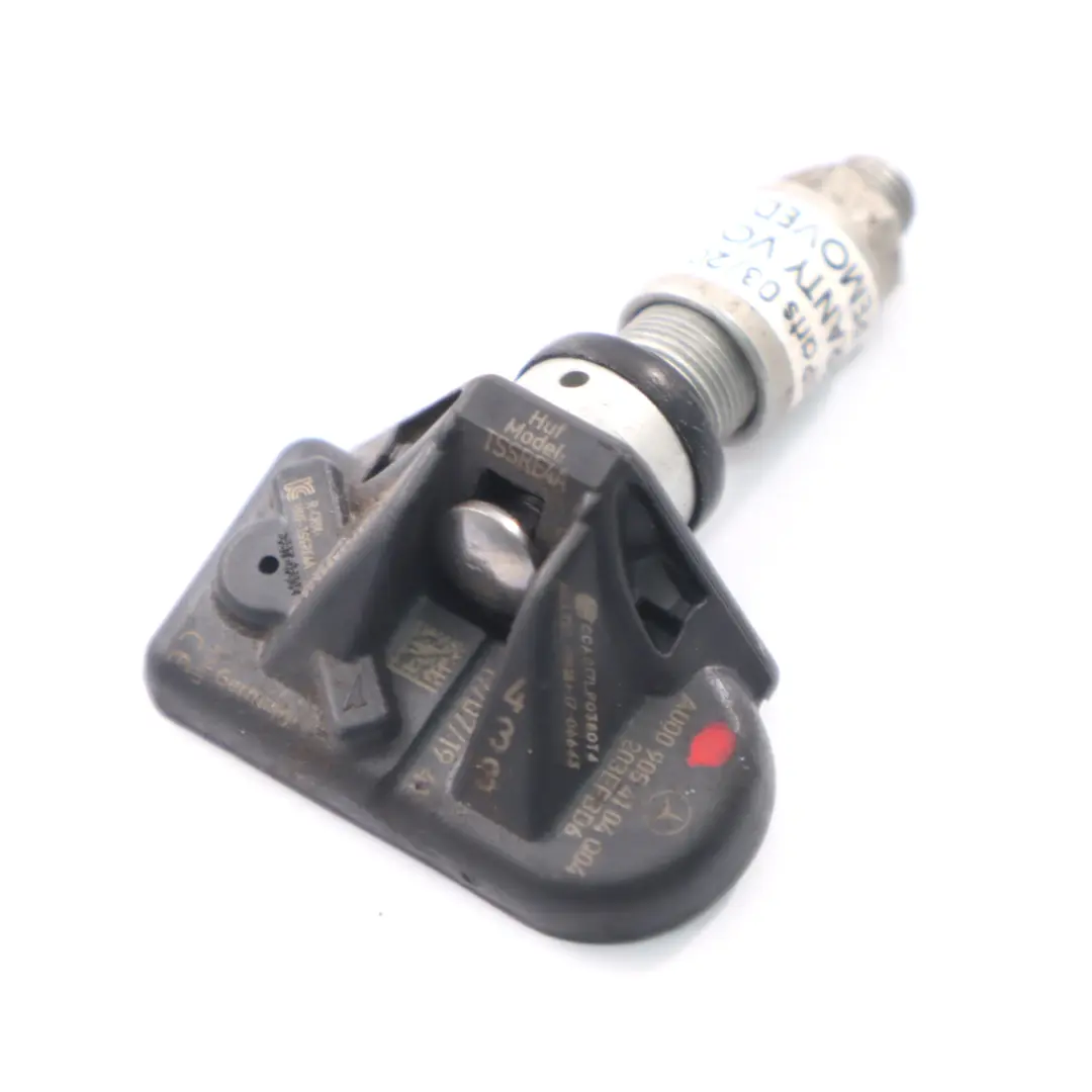 Sensore pressione pneumatici anteriore posteriore sinistra destra per Mercedes C118 con numero di parte A0009054104 Mercedes C118 Sensore pressione pneumatici anteriore posteriore sinistra destra - SKU A0009054104-1 - Numero di parte A0009054104