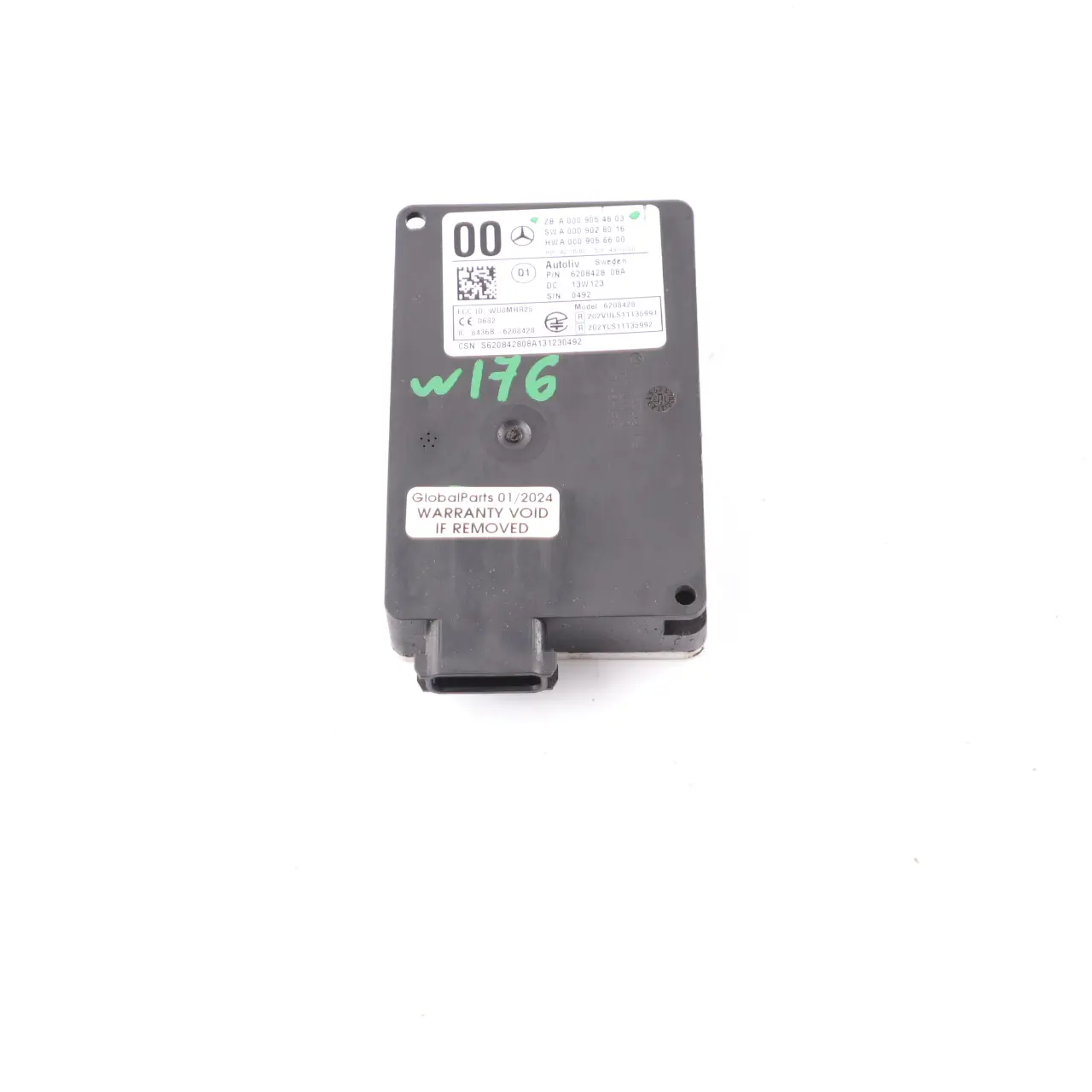 Mercedes W166 W176 W246 Sensor Radar Delantero Unidad Control A0009054603
