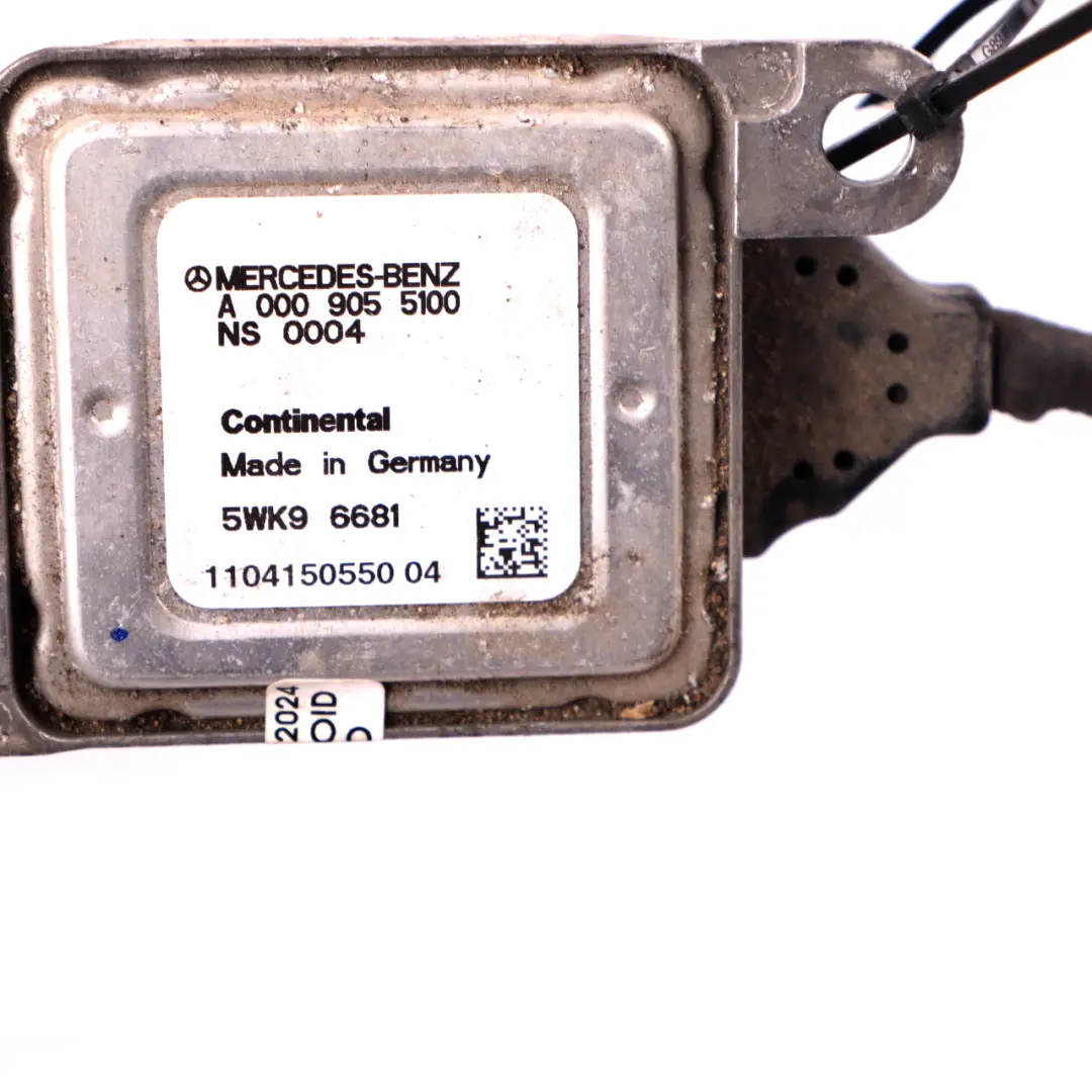 Capteur NOX 5WK96681 A0009050008 pour Mercedes W204 W212 C207 A207 C218 à propos du numéro de pièce A0009055100 Mercedes W204 W212 C207 A207 C218 Capteur NOX 5WK96681 A0009050008 - SKU A0009055100 - Numéro de pièce A0009055100