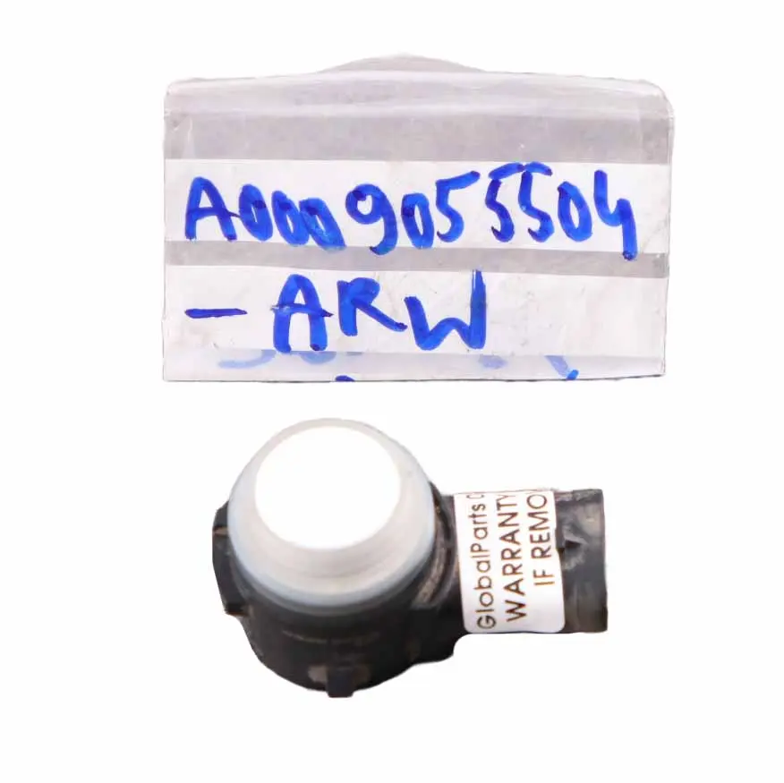Mercedes W207 W212 Sensore PDC Distanza di parcheggio anteriore Bianco Artico - SKU A0009055504-ARW - Numero di parte A0009055504