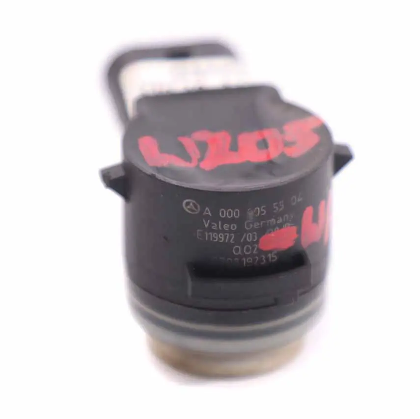  Sensor PDC Mercedes W205 W207 W212 W218 Distancia delantera Blanco - SKU A0009055504-WHI - Número de pieza A0009055504