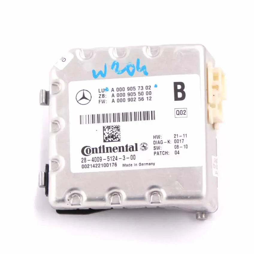  Windscreen Camera Mercedes W204 W212 Front Windshield Camera Unit - SKU A0009057302 - Part number A0009057302