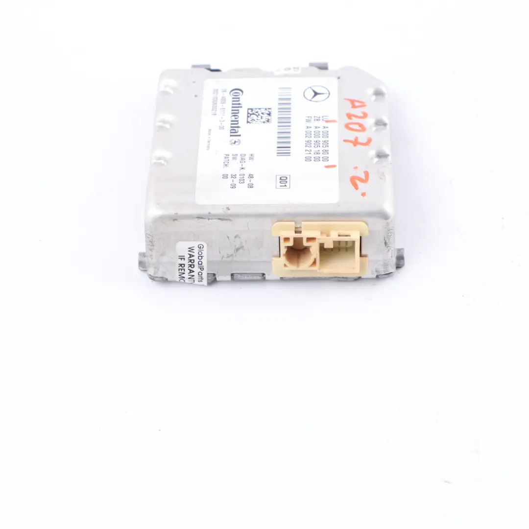 Mercedes W207 W221 Moduł Kamery Szyby Przedniej Przód - SKU A0009058000 - Numer Części A0009058000