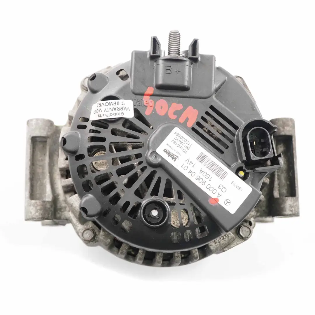 Alternator Generator Mercedes W204 W207 OM651 14V 150A Engine Start/Stop  - SKU A0009060401 - Part number A0009060401