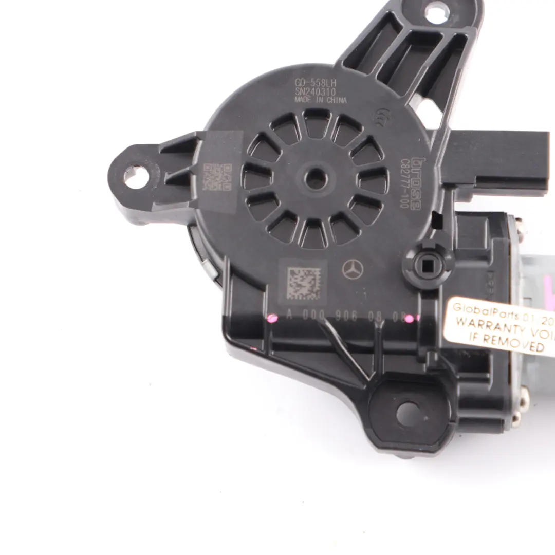 Window Lifter Motor Door Rear Left Drive to Mercedes W177 W247 with Part number A0009060808 Mercedes W177 W247 Window Lifter Motor Door Rear Left Drive - SKU A0009060808 - Part number A0009060808
