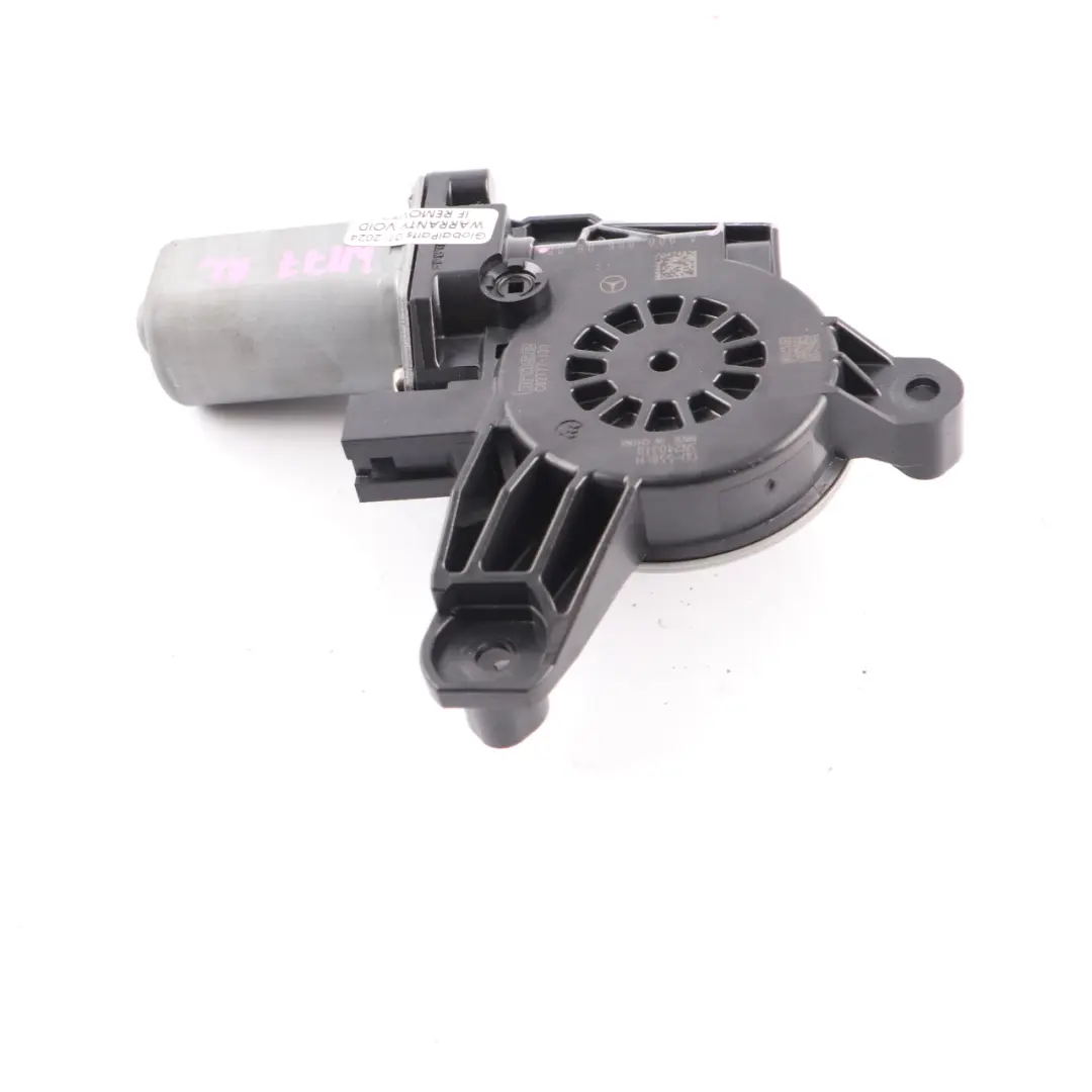 Motore alzacristalli porta posteriore sinistra per Mercedes W177 W247 con numero di parte A0009060808 Mercedes W177 W247 Motore alzacristalli porta posteriore sinistra - SKU A0009060808 - Numero di parte A0009060808