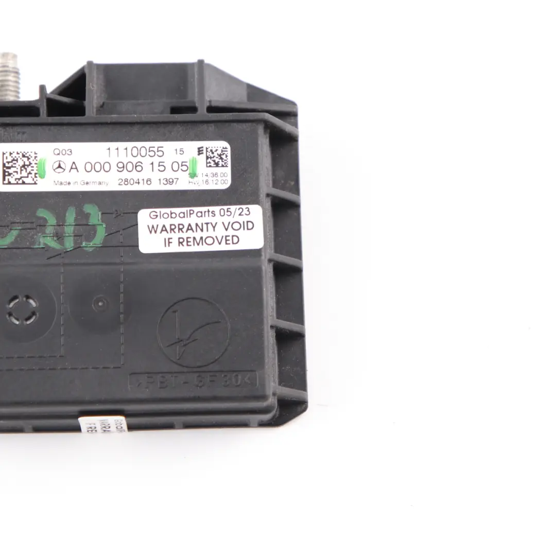 Mercedes W212 W213 W205 W218 Positive Battery Tray Clamp - SKU A0009061505 - Part number A0009061505