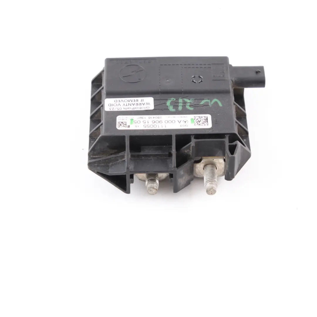 Mercedes W212 W213 W205 W218 Positive Battery Tray Clamp - SKU A0009061505 - Part number A0009061505