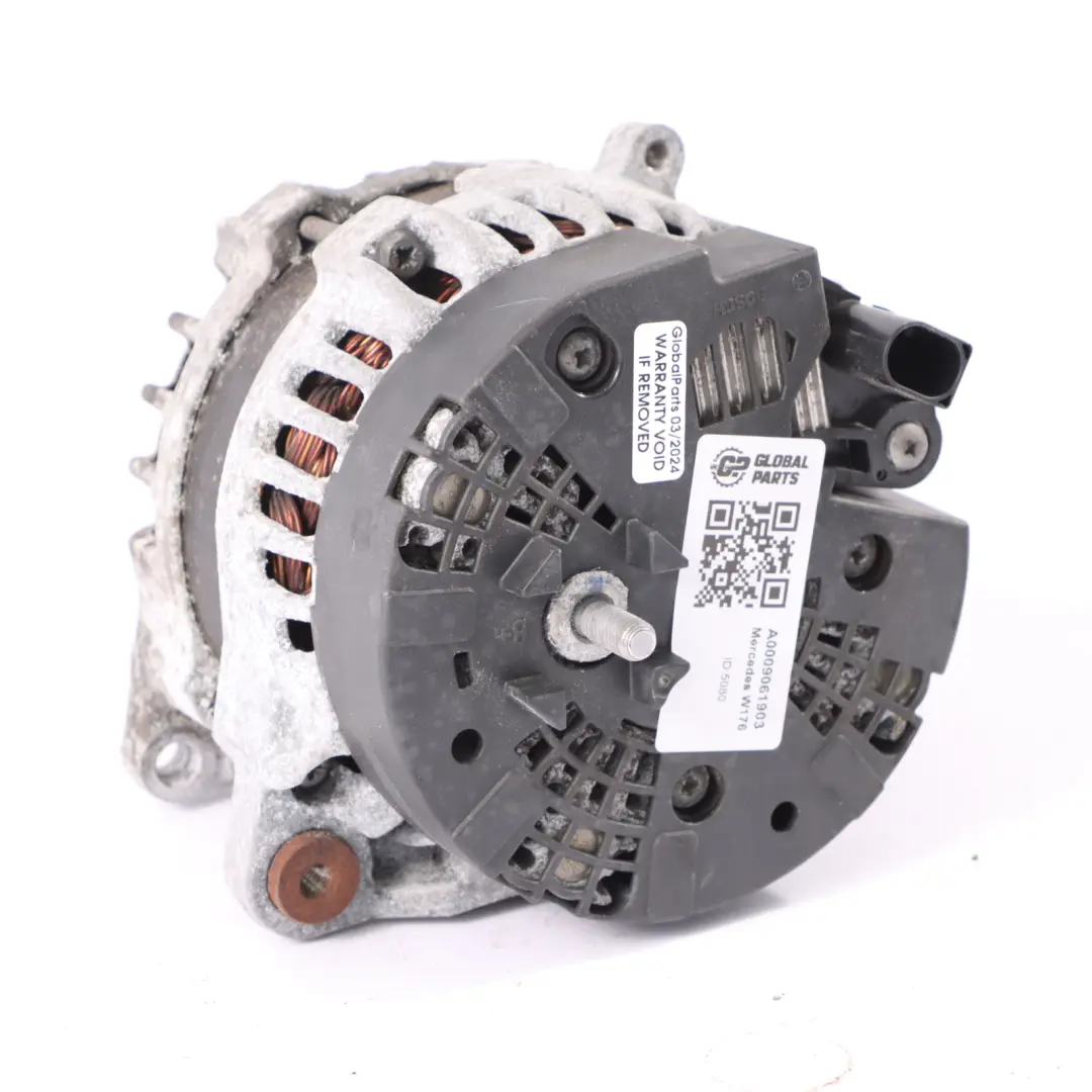 Mercedes W176 W242 W246 Alternador Generador Bosch M270 Gasolina - SKU A0009061903 - Número de pieza A0009061903