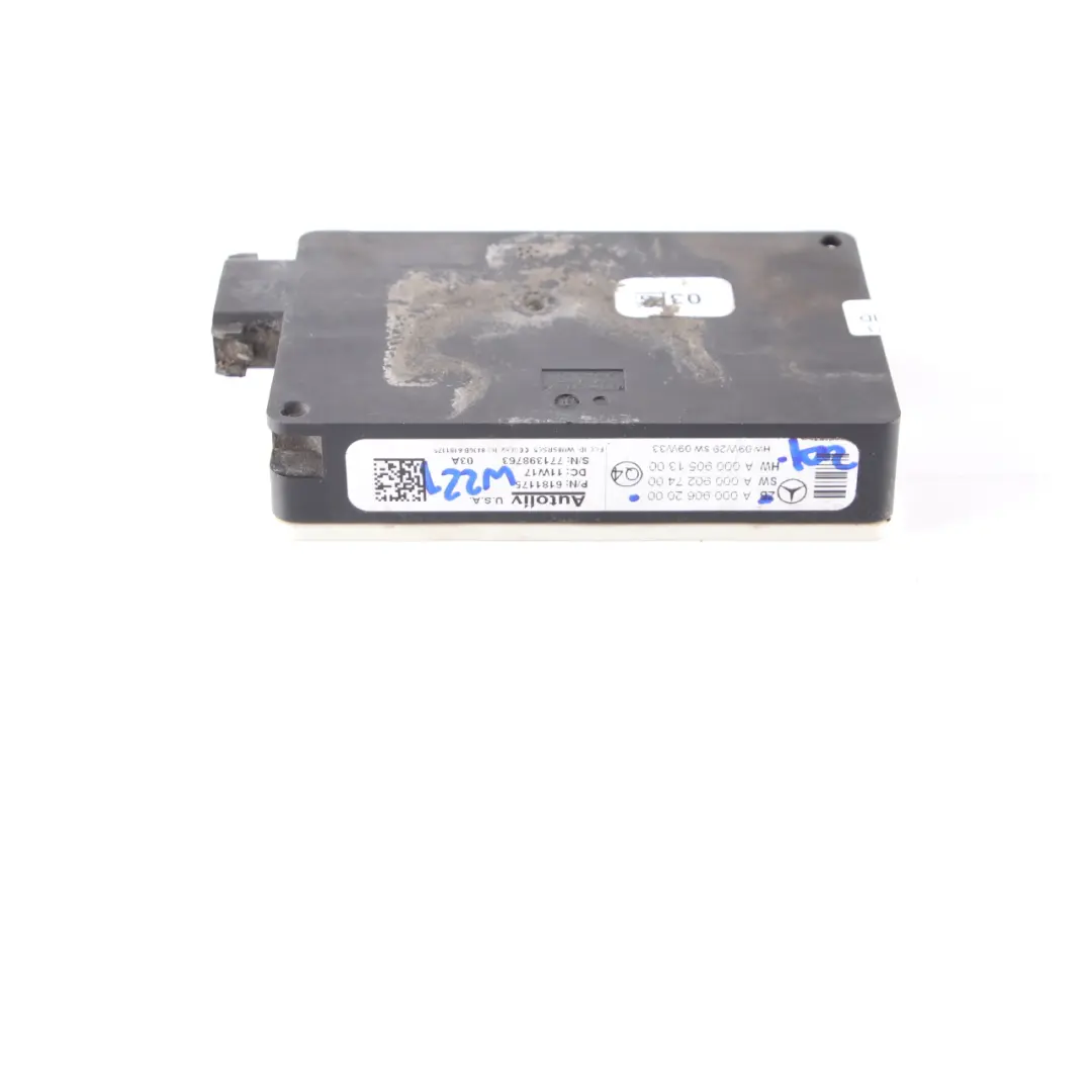 Mercedes W212 W221 Blind Spot Radar Sensor Rear Left Right N/O/S - SKU A0009062000 - Part number A0009062000