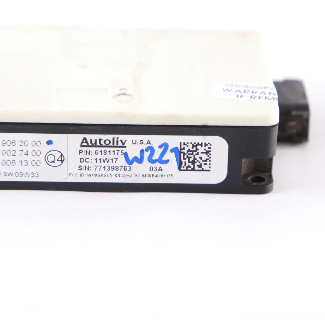 Blind Spot Radar Sensor Rear Left Right N/O/S to Mercedes W212 W221 with Part number A0009062000 Mercedes W212 W221 Blind Spot Radar Sensor Rear Left Right N/O/S - SKU A0009062000 - Part number A0009062000