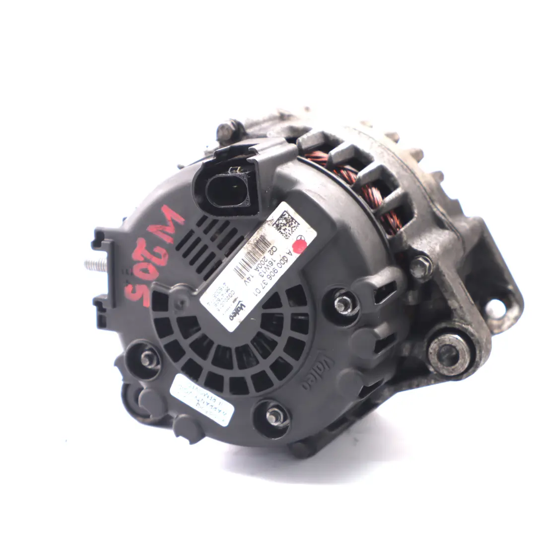  Alternador Mercedes W205 Motor Diesel M626 14V/200A Valeo - SKU A0009063701 - Número de pieza A0009063701