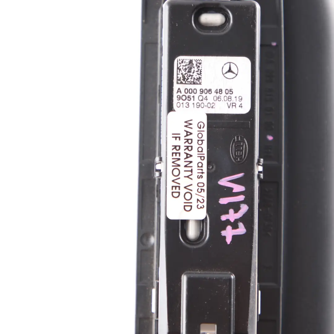  Dachhaltegriff Mercedes W177 W247 Innengriffleuchte Hinten Rechts Schwarz - SKU A0009064805 - Teilenummer A0009064805
