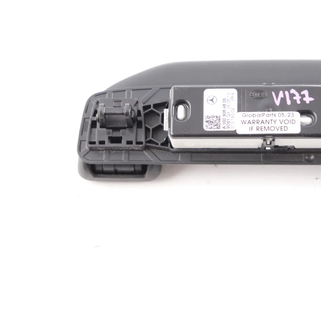  Dachhaltegriff Mercedes W177 W247 Innengriffleuchte Hinten Rechts Schwarz - SKU A0009064805 - Teilenummer A0009064805