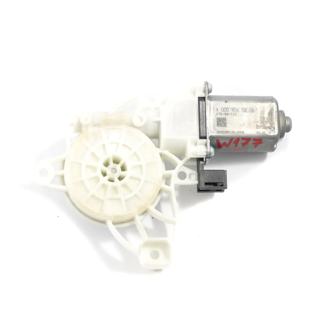 Door Window Lifter Motor Motor Actuator Front Left N/S to Mercedes W177 with Part number A0009065806 Mercedes W177 Door Window Lifter Motor Motor Actuator Front Left N/S - SKU A0009065806 - Part number A0009065806