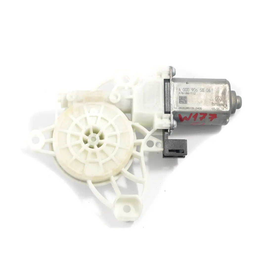 Door Window Lifter Motor Motor Actuator Front Left N/S to Mercedes W177 with Part number A0009065806 Mercedes W177 Door Window Lifter Motor Motor Actuator Front Left N/S - SKU A0009065806 - Part number A0009065806