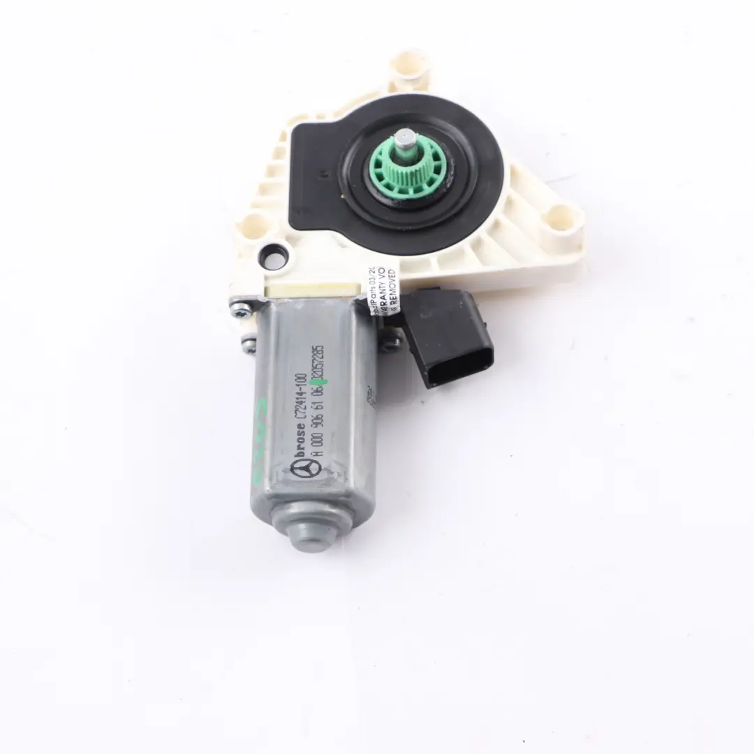 Vordertüren Links Fensterheber Getriebe Motor für Motor Mercedes C205 mit Teilenummer A0009066106 Motor Mercedes C205 Vordertüren Links Fensterheber Getriebe Motor - SKU A0009066106 - Teilenummer A0009066106