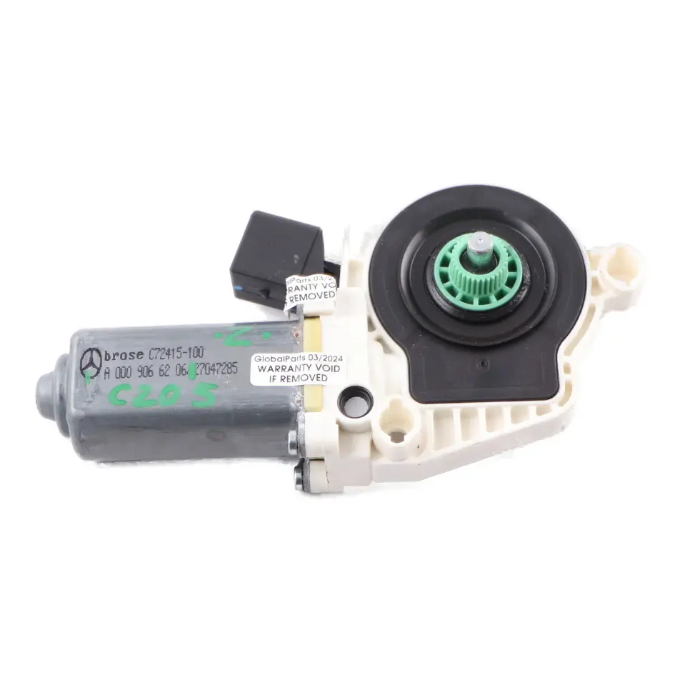 Mercedes C205 Portes Avant Droite Lève-Vitre Moteur à engrenages - SKU A0009066206 - Numéro de pièce A0009066206