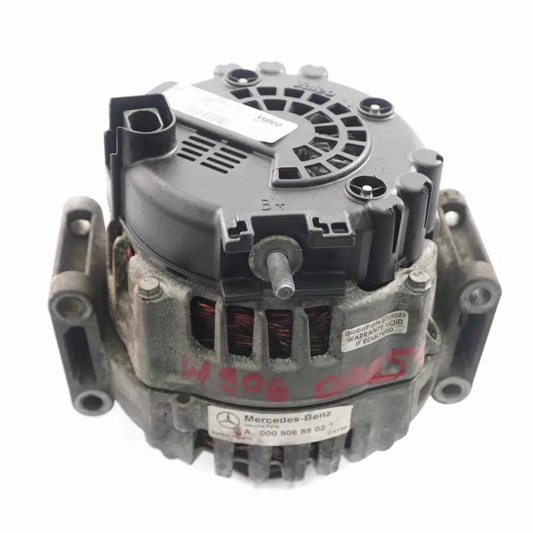 Alternador Generador Mercedes Sprinter W906 Motor Diesel 180A 14V para con número de pieza A0009068802 Alternador Generador Mercedes Sprinter W906 Motor Diesel 180A 14V - SKU A0009068802 - Número de pieza A0009068802