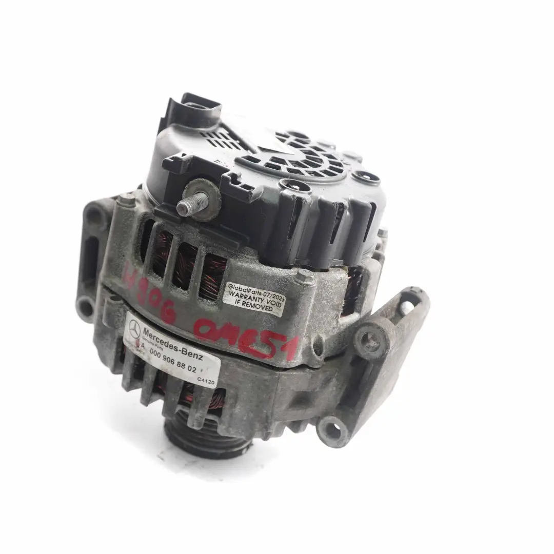 Alternatore Generatore Mercedes Sprinter W906 Motore Diesel 180A 14V - SKU A0009068802 - Numero di parte A0009068802