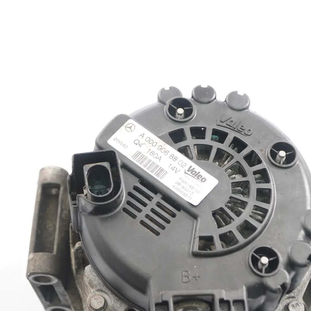 Lichtmaschine Generator Mercedes Sprinter W906 Motor Diesel 180A 14V  - SKU A0009068802 - Teilenummer A0009068802