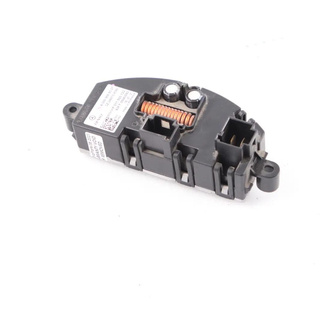 W907 Gebläse Motor Widerstand Gebläse Widerstand für Mercedes mit Teilenummer A0009069307 Mercedes W907 Gebläse Motor Widerstand Gebläse Widerstand - SKU A0009069307 - Teilenummer A0009069307