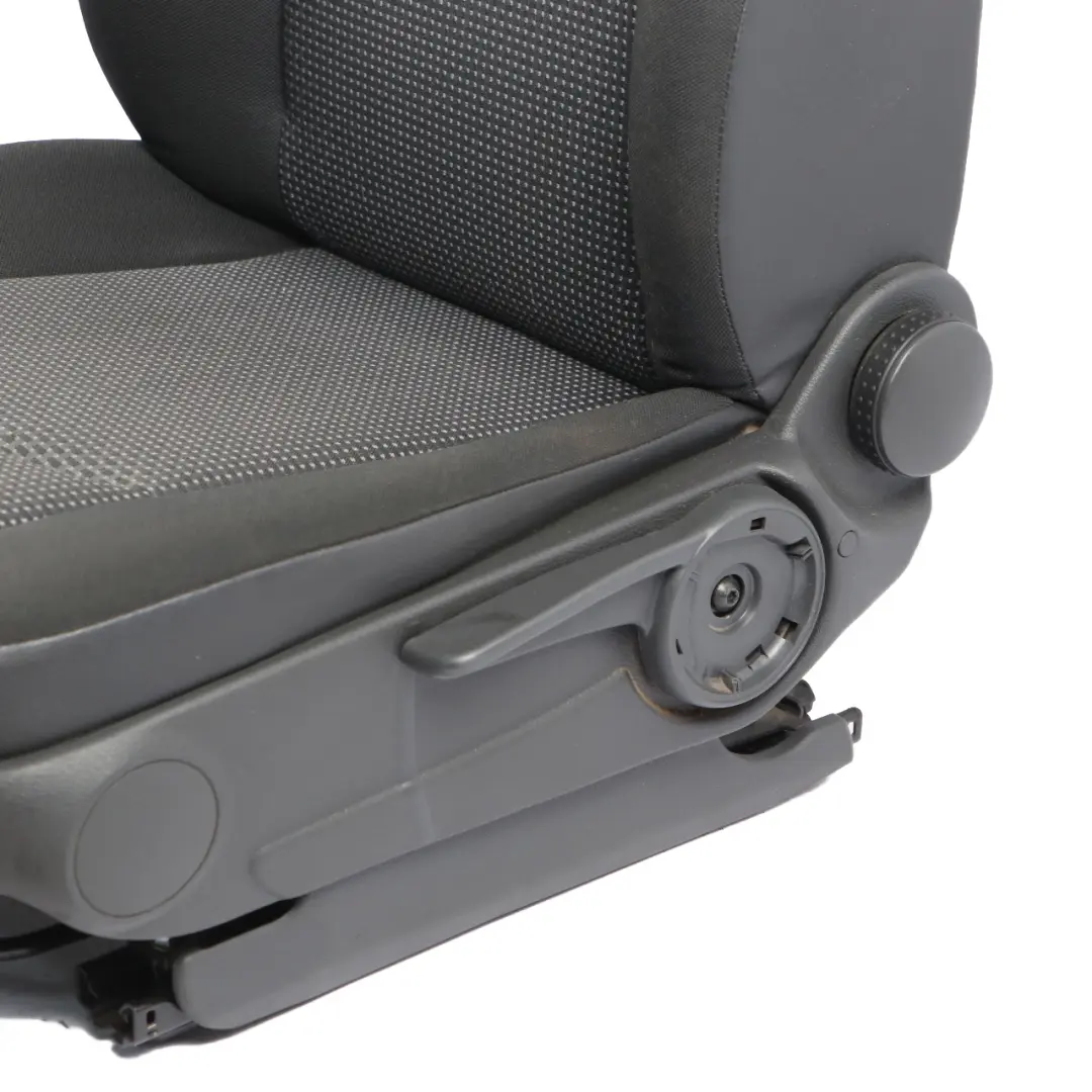 Front Left N/S Seat Cloth Fabric Lima Black to Mercedes Vito W639 with Part number A0009101702 Mercedes Vito W639 Front Left N/S Seat Cloth Fabric Lima Black - SKU A0009101702-2 - Part number A0009101702