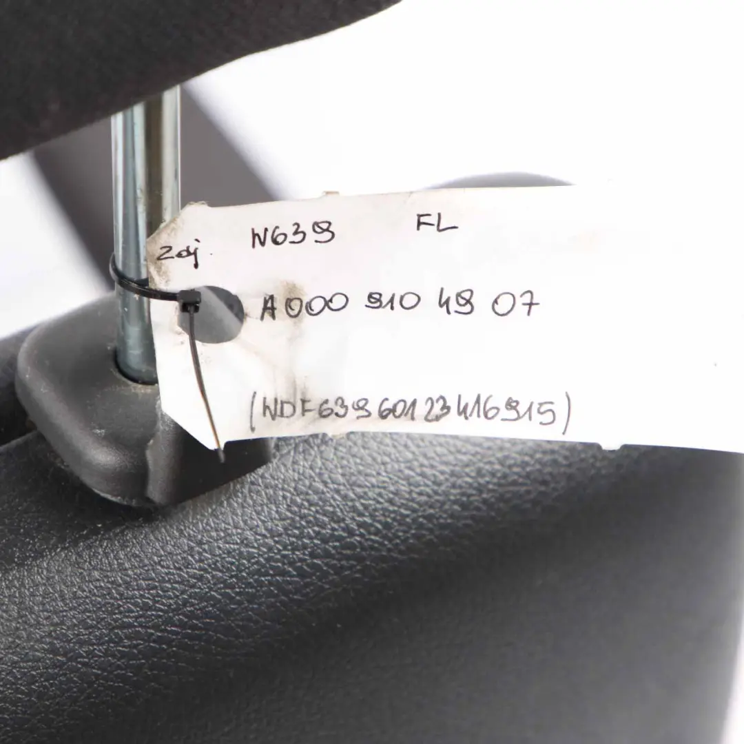 Front Seat Mercedes Vito W639 Left N/S Comfort Seat Cloth Mateo Anthracite to with Part number A0009104907 Front Seat Mercedes Vito W639 Left N/S Comfort Seat Cloth Mateo Anthracite - SKU A0009104907 - Part number A0009104907