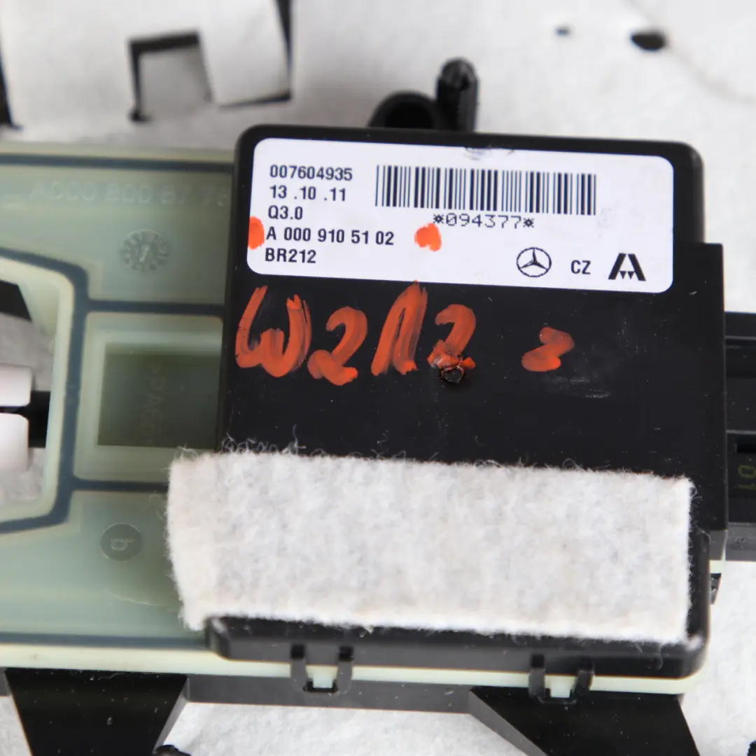 Mercedes W212 Vordersitzkissen Lendenwirbelstütze Pumpe E-Klasse - SKU A0009105102 - Teilenummer A0009105102