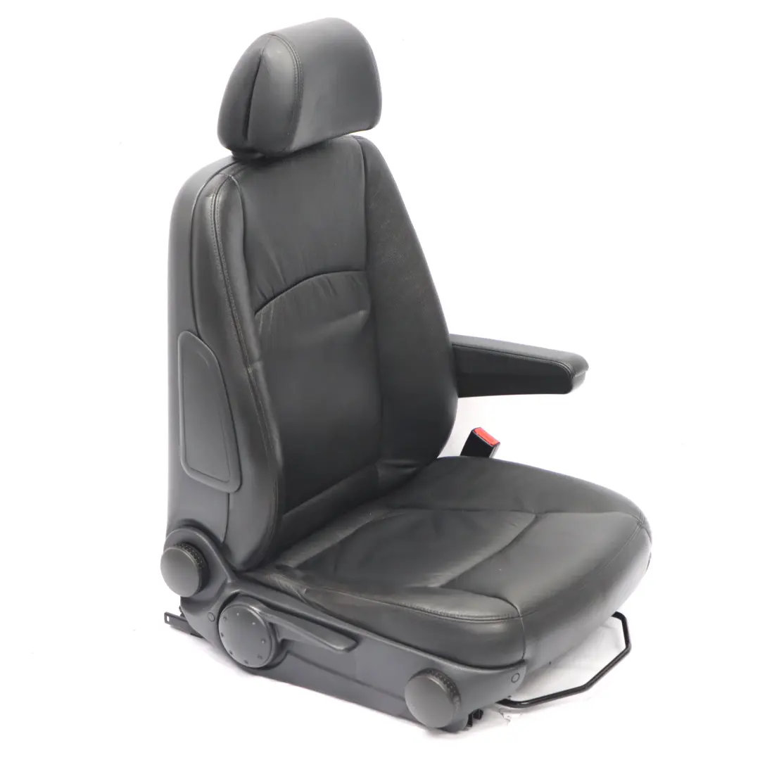 Mercedes Vito Viano W639 Front Right O/S Single Seat Leather Black Interior - SKU A0009106307 - Part number A0009106307