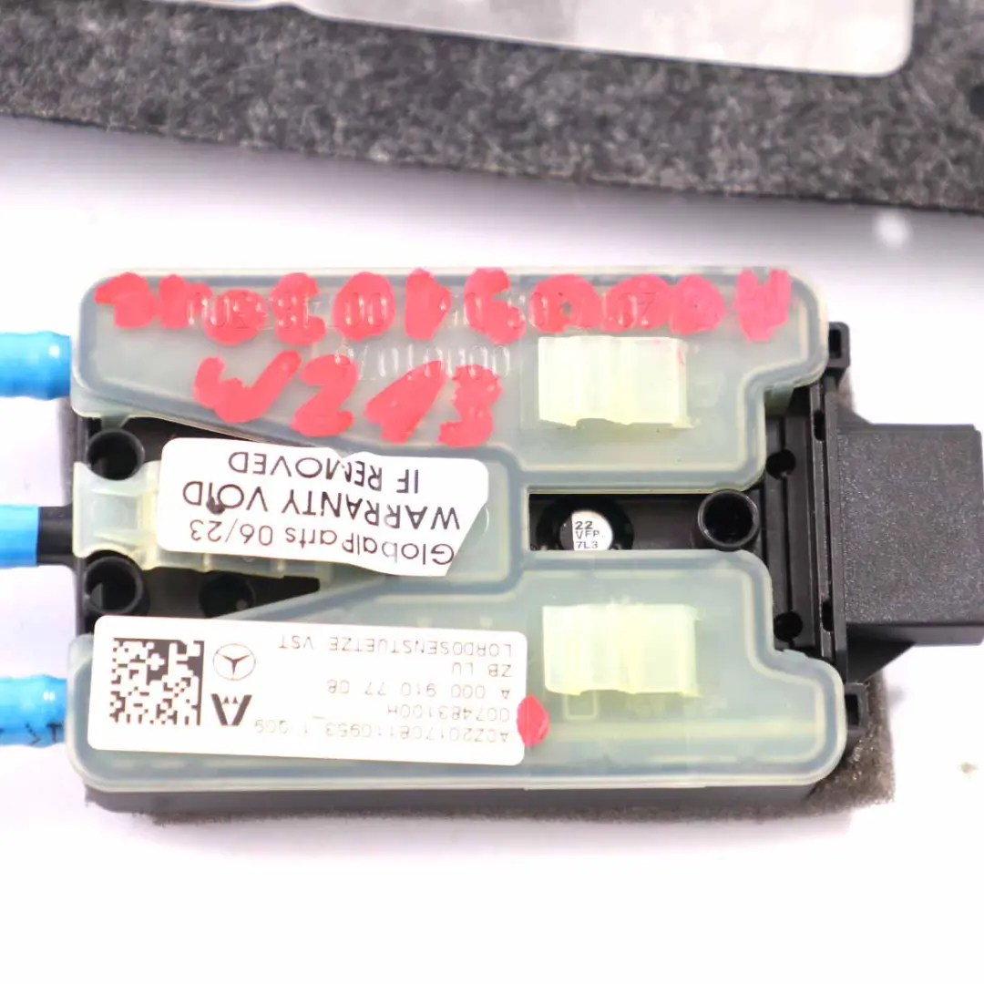 Mercedes W176 Sitz Lordose Lendenwirbel pumpen steuerung vorne links - SKU A0009107708 - Teilenummer A0009107708