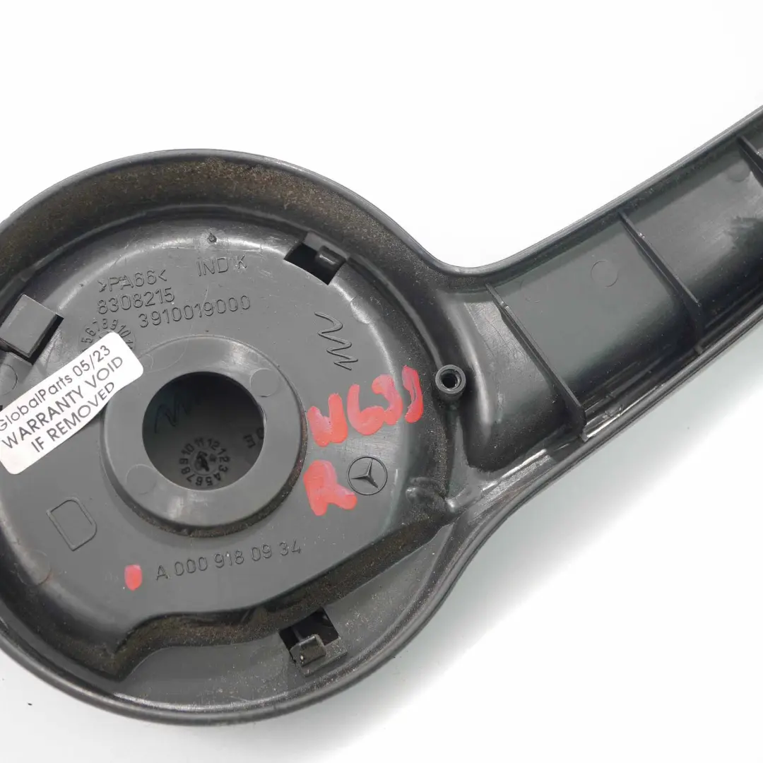 Handle Height Adjustment Lever Front Right O/S to Mercedes W639 Seat with Part number A0009180934 Mercedes W639 Seat Handle Height Adjustment Lever Front Right O/S - SKU rhd-A0009180934 - Part number A0009180934